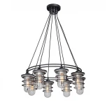 Подвесная люстра Vitaluce V5247/8 (220V, на проводе, круглые)