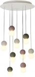 Подвесная люстра Mantra Galaxia 7621 (220V, подвески, на проводе, шарики)
