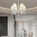 Подвесная люстра Arte Milano AM347203 347203/6 WT+G (220V, подвески, на цепи)