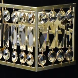 Настенный светильник MW-Light Монарх 121022202 (хрусталь)