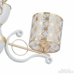 Подвесная люстра Arte Milano Florentia-3097 303097/3 Wh/Gd (220V, на цепи)