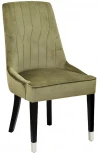 Обеденный стул Garda Decor ELEGANTE-2K-ОЛИВК-Bel17 (Черный/Оливковый)