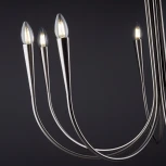 Потолочная люстра на штанге Freya Branches FR5253PL-08N (220V, свеча)