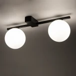 Потолочный cсветильник круглый Nowodvorski Pik Black 10300 (220V, шарики)