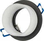Встраиваемый точечный светильник ЭРА DK106 BK (12V, круглые)