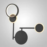 Настенный светильник Wi-Fi Zingy C Black ImperiumLoft Zingy01 (LED, 220V, пульт управления)