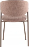 Стул Харпер ткань рогожка капучино каркас бежево-серый матовый Stool Group (арт.УТ000038932)