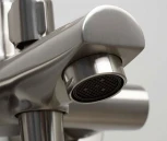 Смеситель Wasserkraft Wern 4201 для ванны с душем, матовый хром