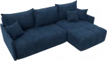Диван угловой Лига-054 НПБ угол универсальный Лига Диванов (Велюр) арт.129053