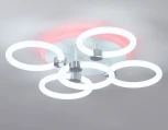 Потолочная светодиодная люстра RGB Ambrella Acrylica FA3841 (220V, пульт управления)