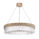 Подвесная люстра светодиодная хрустальная Modelux MODELUX ML.6028.800 GD