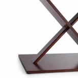 Стол ALVEST (mod. T-161) Темный орех (HN GLAZE) (дерево гевея, МДФ)