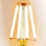 Лампочка светодиодная филаментная E27 4W 220V 220 lm 2200K белое теплое свечение Eglo Lm_led_e27 11556