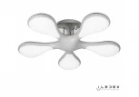 Потолочная люстра iLedex Lit FS-YYWF-006 80W WH (220V, пульт управления, цветы)