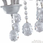 Потолочная люстра Arte Milano Amalfi-7146 337146/5 WT+SL (220V, подвески)