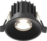 Встраиваемый светильник Maytoni Round DL058-12W-DTW-B (LED, 220V, круглые)