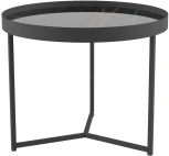 Стол журнальный Калифорния Тайлер Сахара нуар/Черный матовый от фабрики Калифорния