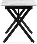 Стол деревянный Гурдун белый / черный 464908 Woodville
