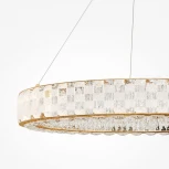 Подвесной светильник Maytoni Castello MOD336PL-L170G3K (LED, 220V, хрусталь, на тросе, круглые)