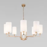 Умная подвесная люстра Eurosvet Purezza 60128/8 золото