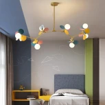 Люстра на штанге Matisse M L120 Multicolored ImperiumLoft Matisse-M01 (151702-26) (220V, шар)