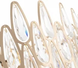 Подвесная люстра хрустальная на штанге Arte Milano Sorrento-2009 372009/6/250/490 GD (220V)