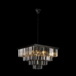 Подвесная люстра каскадная Loft IT Prism 10018/600S (220V, хрусталь, на цепи)