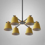 Потолочная люстра на штанге Natura A Yellow 6 ImperiumLoft Naturaay01 (177989-26) (220V)