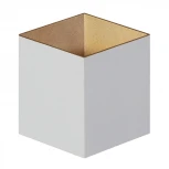 Архитектурная подсветка Crystal Lux CLT 227 227W WH-GO (LED, 220V, куб, IP54)