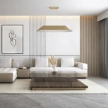 Подвесной светильник ST Luce Sentito SL3001.813.01 Бежевый,Белый/Бежевый,Белый LED 1*32W 3000K (220V, на проводе)