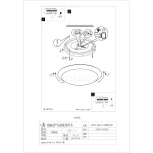 Настенно-потолочный светильник Eglo Pilone 97254 (LED, 220V)