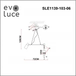 Подвесная люстра Gessi SLE1139-103-06 Evoluce