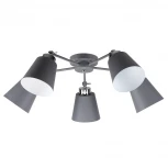 Потолочная люстра Imex MD.9103-5-S GR+CH