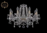 Подвесная люстра Art Classic 11.25 11.25.8.200.Br.Sp (220V, хрусталь, на цепи, подсвечник, свеча)