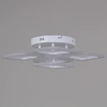 Потолочная люстра светодиодная на штанге с регулировкой цветовой температуры Reluce 05104-0.3-4+1 WH (220V)