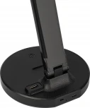 Офисная настольная лампа светодиодная складываемая с USB-портом регулировкой цветовой температуры и яркости зарядка от USB ЭРА NLED-511-6W-BK (сенсорный выключатель)