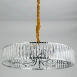 Подвесная люстра Eletto EL321P10 (220V, хрусталь, подвески, на цепи, круглые)