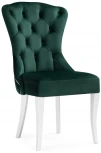 Деревянный стул Woodville Милано 1 зеленый / белый 474339