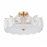 Потолочная люстра на штанге Arte Milano Rim 312009/D500 BS (220V, круглые, ракушка)