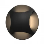 Встраиваемый светильник уличный Elektrostandard MRL LED 1106 чёрный (220V, круглые, IP65)