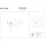 Настенный светильник Maytoni Berni C178WL-L6W