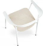Стул Eila с подушкой пластик белый Stool Group арт.УТ000039779