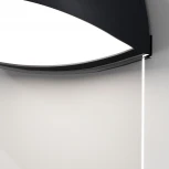 Настенный уличный светильник Maytoni Gloss O447WL-L7GF3K (LED, 220V, IP65)