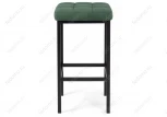 Барный стул Woodville Лофт катания изумруд / черный матовый 459857