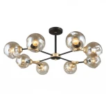 Потолочная люстра на штанге Omnilux 936 OML-93607-08 (220V, шарики)