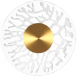 Настенный светильник Odeon Light Solaris 6627/9WL MIDCENT античная бронза/металл/акрил IP20 LED 9W 3000K 220V (круглые)