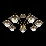 Потолочная люстра на штанге Evoluce Garonni SLE110102-07 (220V, шарики)