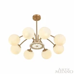 Потолочная люстра на штанге Arte Milano 271069/8 GD (220V, шарики)