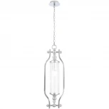 Подвесной светильник Crystal Lux TOMAS SP1 CHROME (220V, на цепи, круглые)