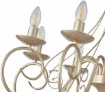 Подвесная люстра Arte Milano AM349159 349159/10 CG (220V, на цепи, подсвечник, свеча)